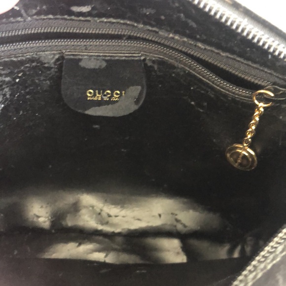 Gucci monogram vintage 1980’s black - Picture 10 of 12